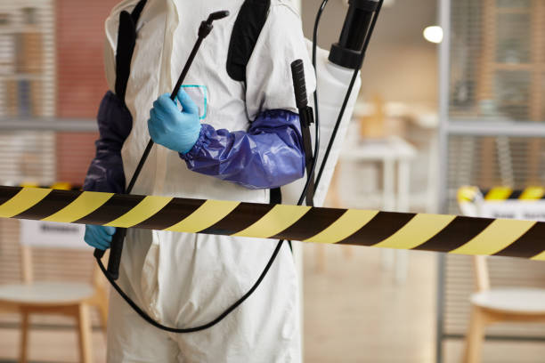 Professional Biohazard Cleanup technician working in Temple Hills, MD
